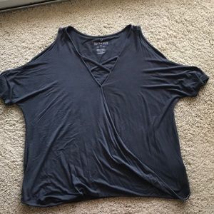 Soft & sexy cut out tee American Eagle